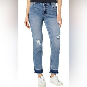 KUT From the Kloth Reese Ankle Straight Leg Jeans